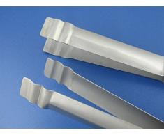 InstrumenteNrw Grillzange Grillpinzette Pinzette gerade Edelstahl 20 cm - 60 cm (25 cm)
