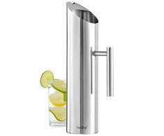 VonShef Edelstahl 1,7 Liter Wasserkrug mit Eissieb