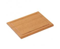Kesper 58100 Schneidebrett aus FSC-zertifiziertem Bambus, 31 x 21 x 1.6 cm