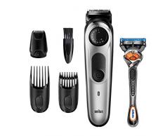 Braun BT5265 Barttrimmer und Haarschneider für Herren, 39 Längeneinstellungen, schwarz/silber-metallic
