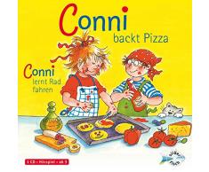 Schneider, Liane : Conni backt Pizza / Conni lernt Rad Fahren, 1 Audio-CD