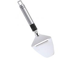 Leifheit Hartkäsehobel ProLine-Serie, Käsehobel aus rostfreiem Edelstahl, Käsemesser, Käseschneider für Hart- und Schnittkäse, cheese slicer, Käseschaber in edlem Design ideal zum Servieren am Tisch