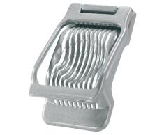 Westmark Eierteiler für runde und ovale Scheiben, einzeln gespannte Schneiddrähte aus Edelstahl, Aluminium/Rostfreier Edelstahl, Duplex, Grau, 10202260