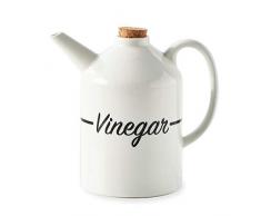 Riviera Maison - Lisboa - Essigflasch, Essigspender - Porzellan - Maße (LxBxH): 20 x 8 x 12 cm