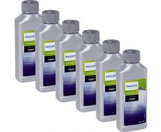 6x Saeco CA6701/00 Flüssig-Entkalker für Kaffeevollautomaten (Espressomaschine, Padmaschinen) 250 ml
