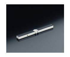 WMF MisterX Topfuntersetzer, klappbar, 19 x 19 cm, Cromargan Edelstahl mattiert, Silikonauflage, platzsparend