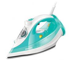Philips Azur Performer Dampfbügeleisen GC3811/70 (2400 W, 160 g Dampfstoß, SteamGlide Plus) weiß / türkis