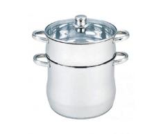 Herzberg HG-5051 Couscous-Topf Edelstahl
