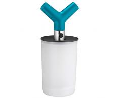 WMF Hello FUNctionals Ananasschneider mit Aufbewahrungsbehälter, 12 x 11,5 x 30 cm, schneidet Ringe, löst Fruchtfleisch, platzsparend