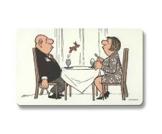 Loriot Frühstücksbrettchen 23 x 14 cm • 68065 Häschen • Dies & Das • Küche & Frühstück • Frühstücksbrettchen • Brettchen