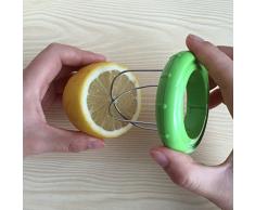 Wuudi Kiwi Schäler 2-in-1 Kiwi Schneider Kreative Obstkern-Bagger Obstschneider Werkzeuge