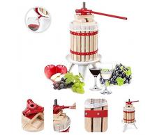 Grafner® XL Obstpresse 12L Fruchtpresse Weinpresse Saftpresse Maischepresse Apfelpresse Obstmühle Beerenpresse 12 Liter Presstuch