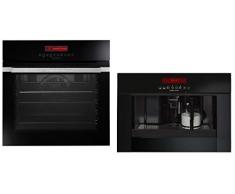 Küppersbusch SET Einbau Backofen Pyrolyse EEBP 6750.0 plus Kaffee Vollautomat EKV 6750.0 Design Jet-Black (schwarz)
