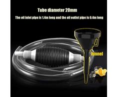 ZHEDYI Ölextraktor Ölpumpe, Manuell Selbstansaugende Ölpumpe for Fahrzeuge, 20mm Groß dimensioniert Öl Output Schnelle Ölwechselpumpe, Ölleitenden Wasser wechselnde Weinpumpe (Color : 1.8+)