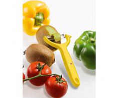 Victorinox Tomaten-Kiwischäler gelb mit Rostfreier Zackenschliffklinge, 7.6079.8