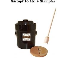 Gärtopf 10 Liter + Stampfer gratis