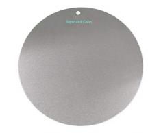 Sugar and Cakes Tortenunterlage ø 32 cm Arbeitsplatte Kuchenheber Tortenretter Heber Aluminium Profiqualität