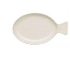 ASA Voyage Miniteller Fisch, Teller Klein, Porzellan, Vanilla, 15110140