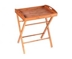 MK Bamboo BUDAPEST - Bett Tablett mit Ständer 50x35cm