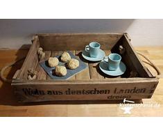 „Butler“ - Tablett aus alten Weinkisten