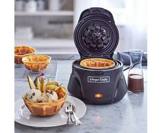 Hagen Grote Cup-Waffeleisen, 20 x 22 x 13,5 cm (B/T/H), für Belgische Becherwaffeln Ø 12 cm, 6,5 cm hoch, mit 80 ml Inhalt, Aluminium-Druckguss-Heizplatten, antihaftbeschichtet