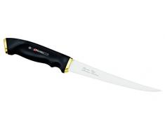 Marttiini Messer Finnisches Filetiermesser Kautschuk-Griff Gesamtlänge: 27.4 cm schwarz, M