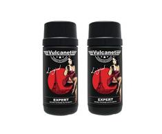 2 x Vulcanet Reinigungstücher, für Auto, Motorrad + Mikrofaser-Tuch (2) Tücher zum Reinigen Polieren Schützen Auto Motorrad alle Oberflächen ohne Risiko von Kratzern, Ohne Wasser, ohne Ausrüstung