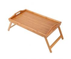 Allright Serviertablett Holz Betttablett Frühstückstablett Holztablett Frühstückstisch