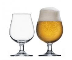 Stölzle Lausitz 0,3l Biertulpe der Serie Berlin, 300 ml, 6er Set, hoch Funktionelle Bier-Gläser, zeitlos Elegante Bier-Schwenker