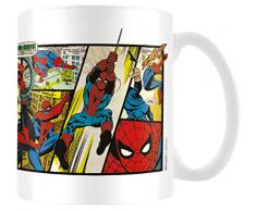 DC Universe Marvel Comics Kaffeetassen, Keramik, Mehrfarbig, 8x11.5x9.5 cm