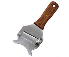 GCDN Trüffelhobel Multifunktions Schneider Butterhobel Schokolade Trüffel Reibe Käse Schokolade Hobel Schokolade Hobel mit Holzgriff Küche Werkzeuge Kitchen Craft