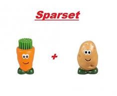 Unbekannt Sparset: Joie´s Gemüsebürste, Bürste Kartoffel (Mr.Potato) und Karotte