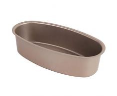 Duokon Nonstick Brot und Loaf Pan, Carbon Steel DIY Oval Shaped Kuchen-Form-Easy-Entformung und praktische Backkäsekuchen Herstellung von Formen für Laibe, Brot, Kuchen und Lasagne