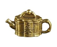 Deirdre Agnes Wenwan Bronze Mini Kupfer Topf Dekoration Kupfer Teekanne Weihrauch Brenner Antique Collection