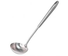 Newness Suppenkelle, 34,8 cm Schöpflöffel Suppenschöpfer, [Rostdicht, Wärmebeserstand, Integralformung] Suppenkelle aus 304 Edelstahl mit ergonomischem Griff (13,7 Inches)