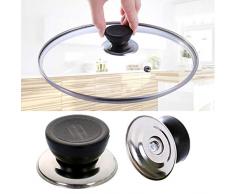 2X Toruiwa Ersatzgriff Griff Set für Topf Topfdeckel Heim Küche Kochgeschirr 5.3 * 7cm