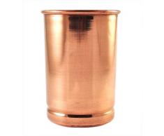 , handgefertigt, reines Kupfer, Glas, Tasse, Indien