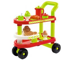 Ecoiffier 1612 Servierwagen mit Frühstück-Set, Bunt, Norme
