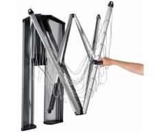 Brabantia WallFix Wandwäschetrockner 24 m, mit Aufbewahrungsschutzbox