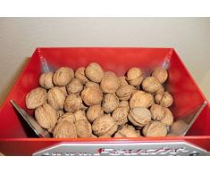 Feucht Obsttechnik KNACKI - Walnuss Knackmaschine - Wal Man - Das Original Made in Germany der Profi Nussknacker Zum Einfachen knacken von Wal- und Haselnüssen (Model 2017) Rot