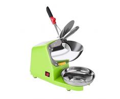 Jusp Yisa Ice Crusher Elektro-EIS-Crusher, Ice Shaver Maschine, Edelstahl Schnee-Kegel-Maschine für EIS, kalte Getränke, Obst Dessert Und Cocktail, für Haushalt Commercial Use