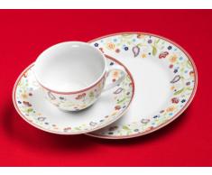 Ritzenhoff & Breker Kaffeeservice Doppio Shanti, 18-teilig, Porzellangeschirr