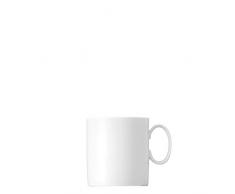 Thomas Medaillon Espr/Mokka-Obertasse Weiss