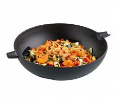 Tepro Guss-Wok Einleger, für Hauptrost 57 cm durchmesser 8568, schwarz, 35,3 x 35,3 x 10 cm, 8580