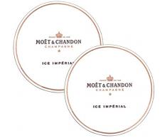 Moet & Chandon Ice Imperial Untersetzer aus Papier für Champagner Gläser
