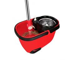 Mopp, Ersatzmikrofaser Spin Mop Bodenmop Spin Mop Geeignet für Wohnzimmerfliesen