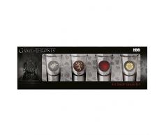 Pyramid International Game of Thrones (4 x Shot-Glas-Set), Mehrfarbig, 31 x 8 x 10.5 cm