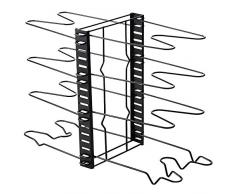 NoNo Pot Pan Deckel Utensil Organizer Rack Zoll Handtuchhalter Küchenschienen Racks-Löffelhalter Topfdeckelregal Kochregal Pfannendeckel Ständer Hot for Home