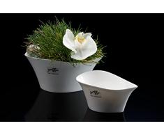 Porzellanschale Shape oval 14,5 x 8,5 cm von Sandra Rich