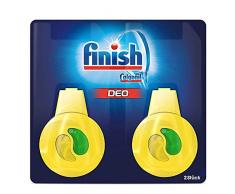 Finish Spülmaschinen-Deo Citrus und Limette – Deo für den Geschirrspüler – Gegen schlechte Gerüche – 1 x 2 Stück